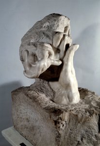 The Hand of God Mramorová socha od Augusta Rodina (1840-1917) Paříž 20. století, Musee Rodin od Auguste Rodin