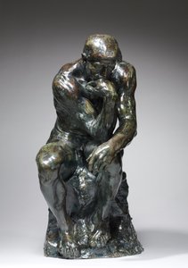 Myslitel, kolem roku 1880 od Auguste Rodin
