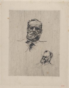 Victor Hugo plná tvář, 1885. od Auguste Rodin