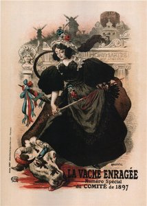 La Vache Enragee od Auguste Roedel