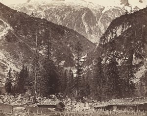 Chalet de Handeck, Hasli Valley, Canton Bern, Švýcarsko, c. 1860