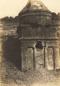Absalomova hrobka, údolí Kidron, Jeruzalém