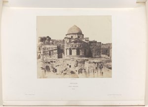 Apsida kostela Božího hrobu v Jeruzalémě Jeruzalém. Saint Sepulcre. Abside (titul na předmětu)
