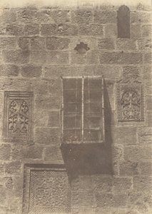 Jeruzalém. Arménský klášter. Ornamenty od Auguste Salzmann