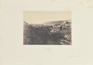 Jeruzalém. Údolí Jošafat od Auguste Salzmann