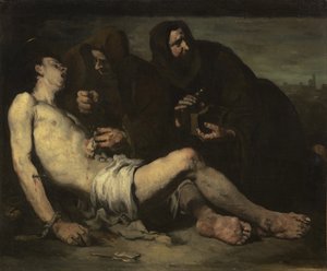 Svatý Šebestián, mučedník, kolem roku 1865