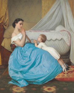 Modlitba před spaním, 1858
