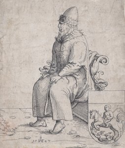 Basil Basilius, velkovévoda Ruska, 1547. od Augustin Hirschvogel