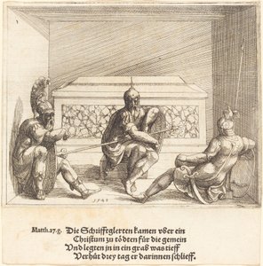 Kristus v hrobě, 1548. od Augustin Hirschvogel