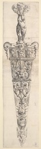 Design pro dýku a pochvu, 1543. od Augustin Hirschvogel