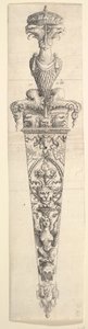 Design pro dýku a pochvu, 1543. od Augustin Hirschvogel
