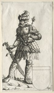 Zikmund II., polský král, 1546. od Augustin Hirschvogel