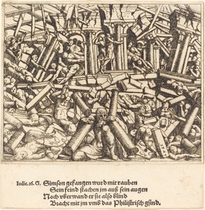 Smrt Samsona, 1547. od Augustin Hirschvogel