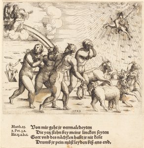 Poslední soud, 1549. od Augustin Hirschvogel