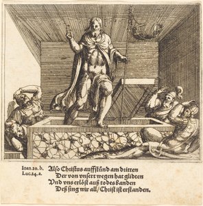 Vzkříšení od Augustin Hirschvogel
