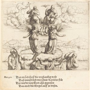 Proměnění, 1548. od Augustin Hirschvogel
