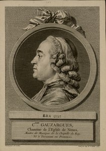Portrét Charlese Gauzarguese 1725-1799, 1767. od Augustin Saint Aubin de
