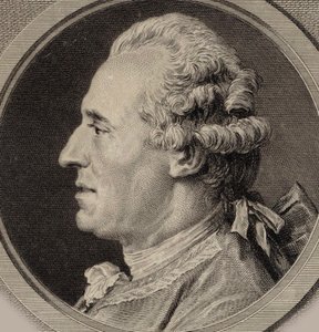 Portrét houslisty a skladatele Jeana Josepha Cassanéa de Mondonville 1711-1772, 1768. od Augustin Saint Aubin de