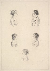 The Renouard Family The Renouard Family, 1801. od Augustin de Saint Aubin