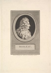 Portrét Despréaux Nicolas Boileau, 1800. od Augustin de Saint Aubin