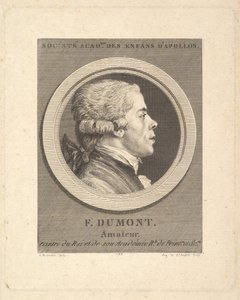 Portrét Francoise Dumonta, 1788. od Augustin de Saint Aubin