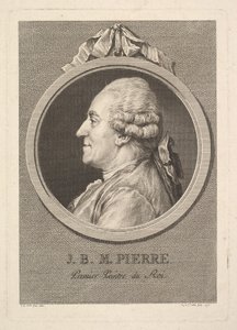 Portrét Jean-Baptiste-Marie Pierra, 1775. od Augustin de Saint Aubin
