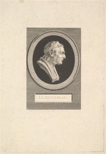 Portrét Jean-Jacques Rousseau, 1801. od Augustin de Saint Aubin