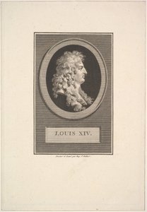 Portrét Ludvíka XIV., 1779. od Augustin de Saint Aubin