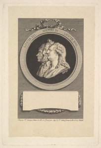 Portrét Ludvíka XVI., Jindřicha IV. a Ludvíka XII., 1791. od Augustin de Saint Aubin