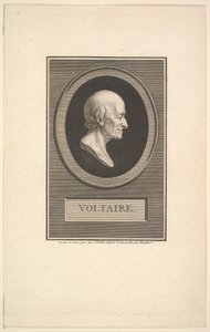 Portrét Voltaira, 1801. od Augustin de Saint Aubin