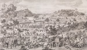 Bitva u Tonguzluq, 1773. od Augustin de Saint Aubin
