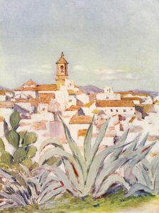 Algeciras (barevná litografie)