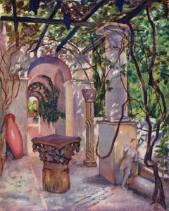 Villa Munthe, Anacapri (barevná fotografie)