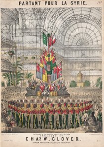 Odjezd do Sýrie. Crystal Palace, 28. října 1854