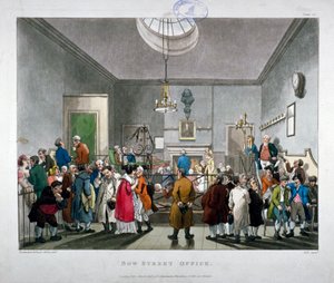 Bow Street Police Court, Westminster, Londýn, 1808