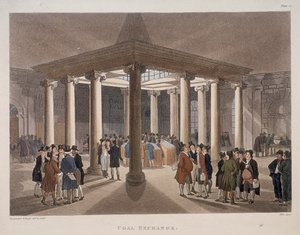 Coal Exchange, Londýn, 1808