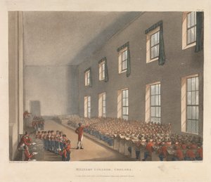 Vojenská vysoká škola, Chelsea od Augustus Charles Pugin