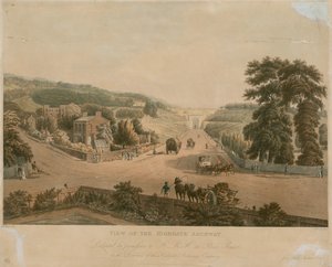 Pohled na Highgate Archway