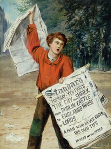 Newsboy od Augustus Edward Mulready