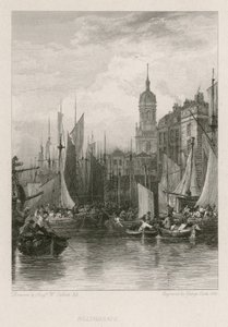 Billingsgate od Augustus Wall Callcott