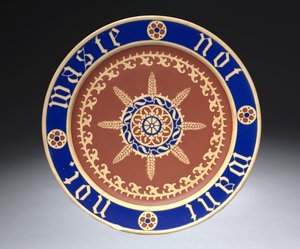 Chlebový talíř, kolem roku 1850 od Augustus Welby Northmore Pugin