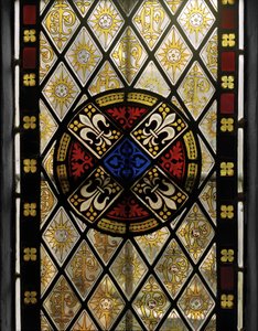 Klášterní okno, detail, 1846 (vitráže) od Augustus Welby Northmore Pugin