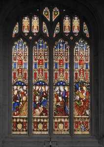 Události ze života sv. Máří Magdaleny, 1848 (vitráže) od Augustus Welby Northmore Pugin