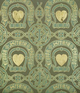 Církevní tapety s motivem srdce od Augustus Welby Northmore Pugin