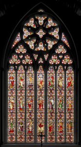 Jesse Tree, 1849 (vitráže) od Augustus Welby Northmore Pugin
