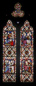 Lady Chapel Window s výjevy ze života Panny Marie, 1851 (vitráže) od Augustus Welby Northmore Pugin