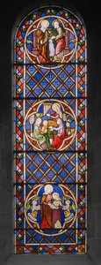 Život svaté Anny, 1848 (vitráže) od Augustus Welby Northmore Pugin