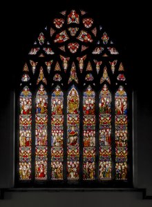 Triumph Of The Church, 1884 (vitráže) od Augustus Welby Northmore Pugin