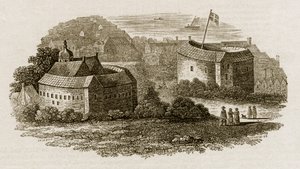 Bear Garden and Globe Theatre, Southwark, Londýn, c1600 c1815 od Austin