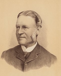 George Allen Mansfield (barevná litografie) od Australian School